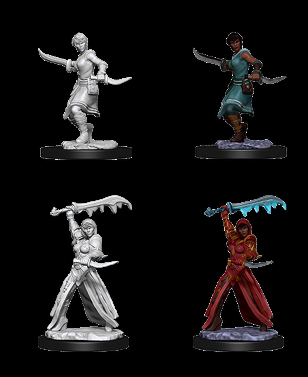 Wizkids  73831 Female Human Rogue: D&D Nolzur's Marvelous Unpainted Miniatures