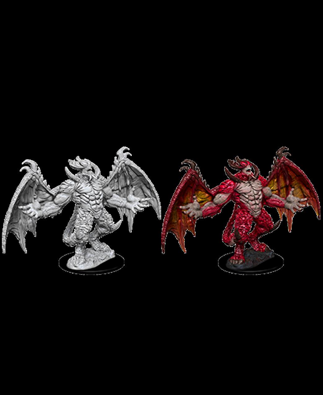 Wizkids  73857 Pit Devil: Pathfinder Deep Cuts Unpainted Miniatures