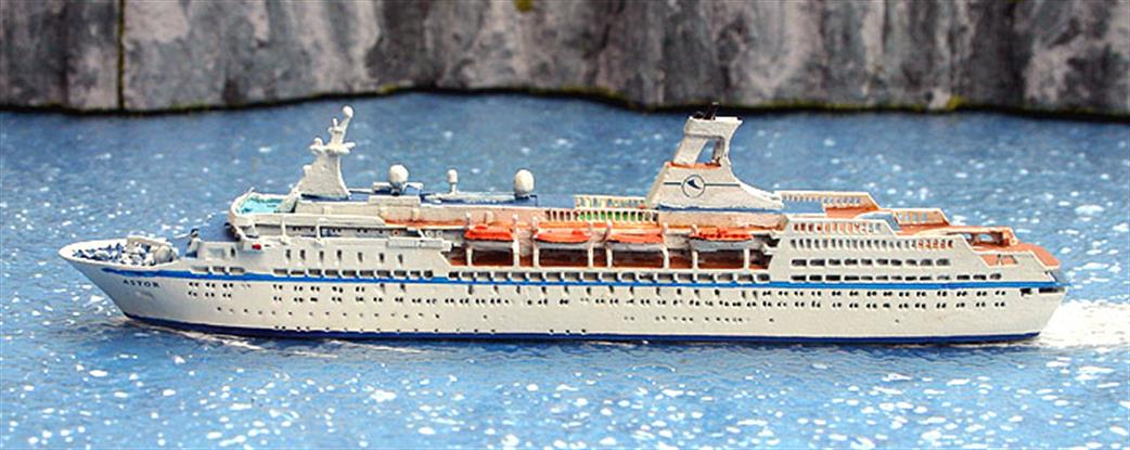 Albatros 1/1250 AL133C MS Astor 2017 Waterline Metal Model