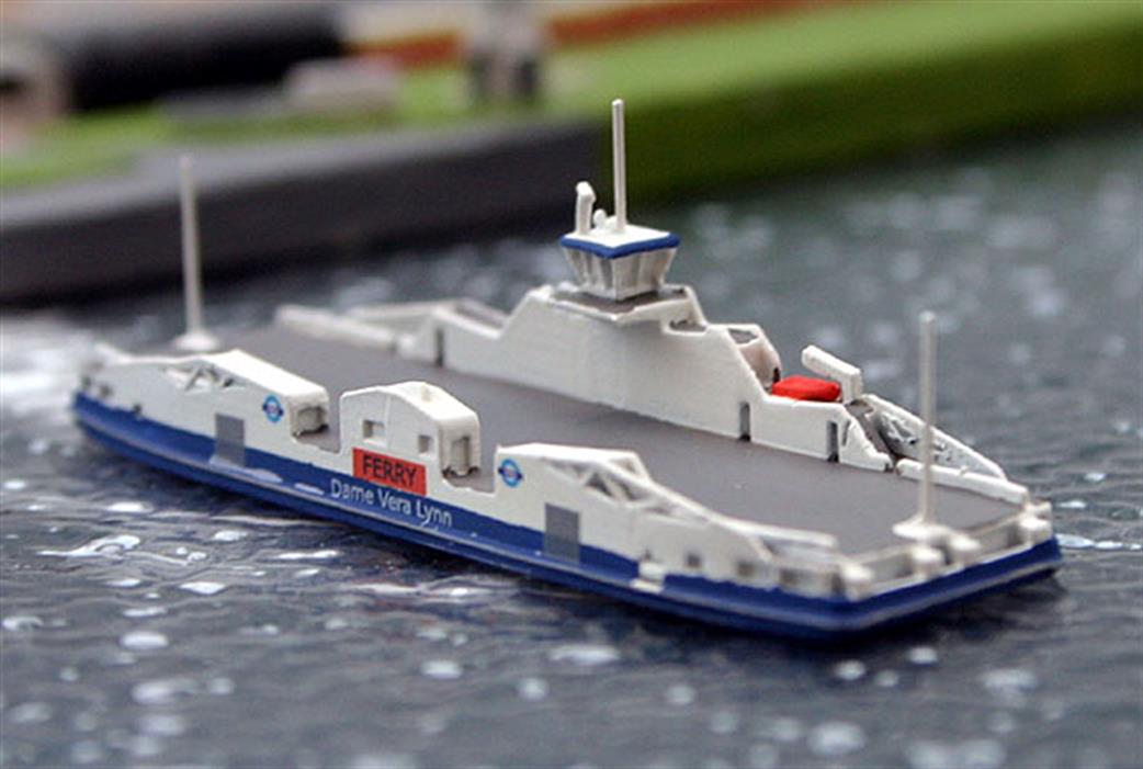 Rhenania 1/1250 RJ334 Dame Vera Lynn Woolwich ferry 2019