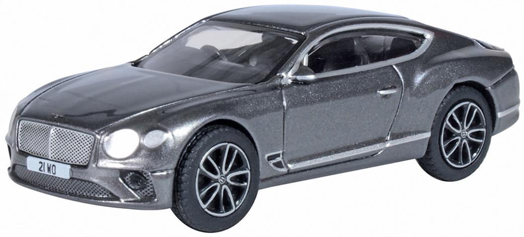 Oxford Diecast 1/76 76BCGT002 Bentley Continental GT Sport Tungsten