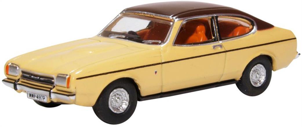 Oxford Diecast 1/76 76CPR002 Ford Capri MkII Sahara Beige