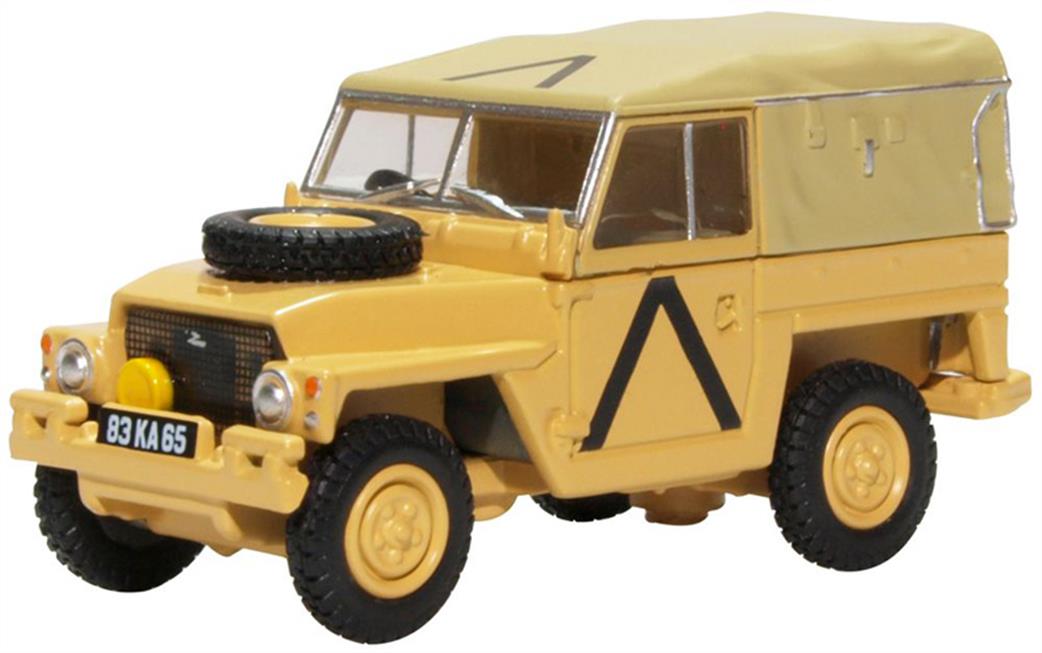 Oxford Diecast 1/76 76LRL008 Land Rover Lightweight Gulf War