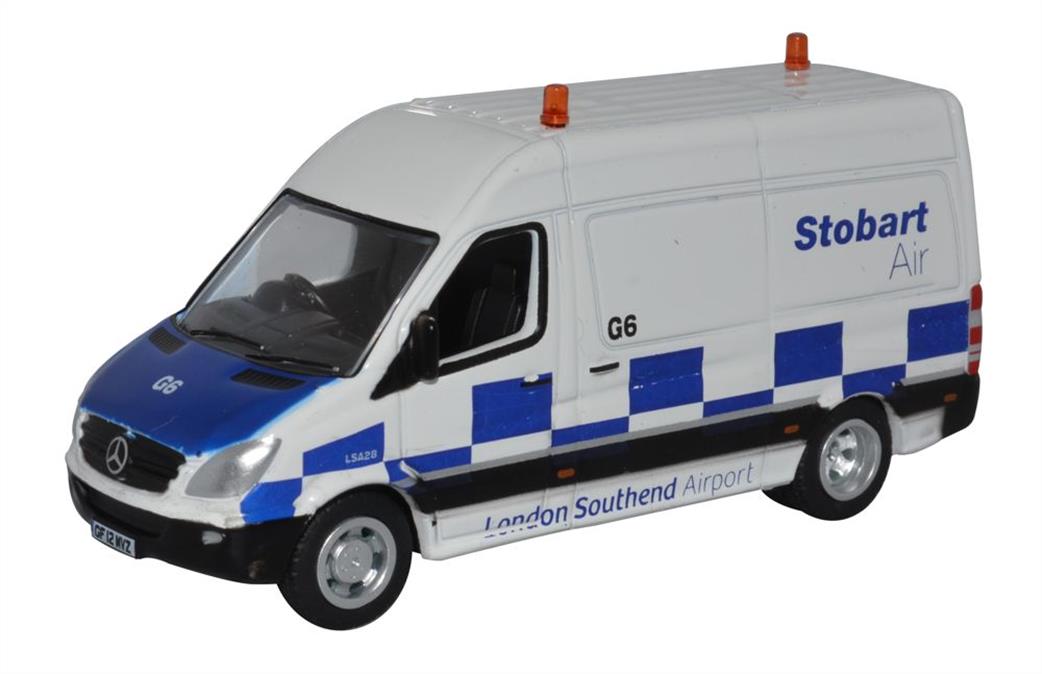 Oxford Diecast 1/76 76MSV001 Mercedes Sprinter Van Stobart Air