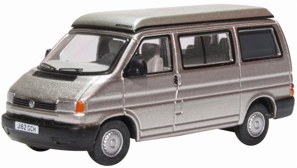 Oxford Diecast 1/76 76T4005 VW T4 Westfalia Camper Silver/Grey