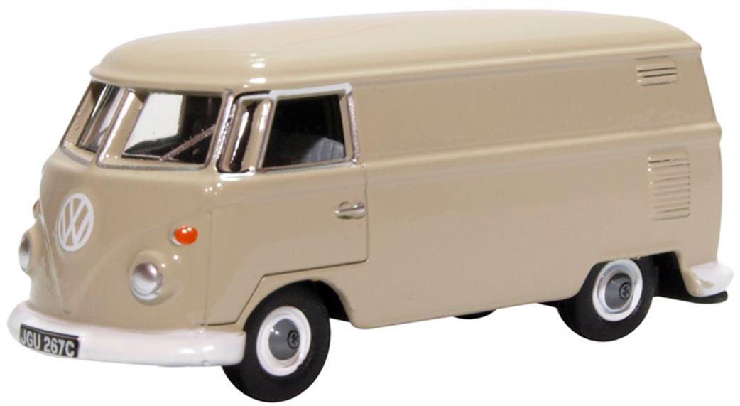 Oxford Diecast 1/76 76VWS004 VW T1 Van Light Grey