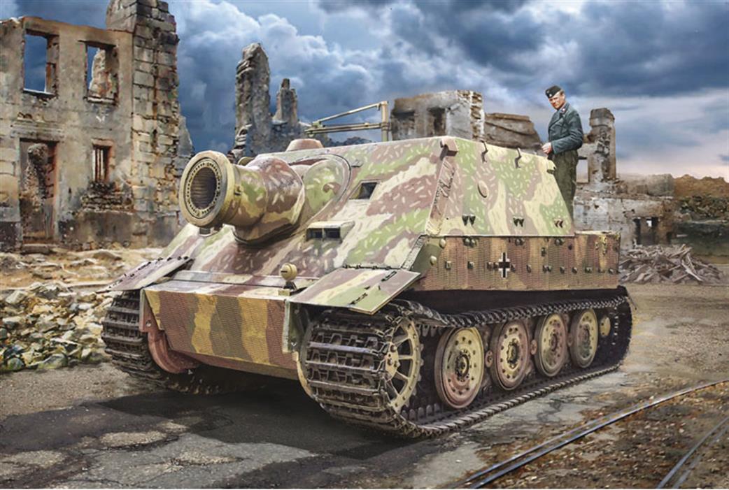 Italeri 1/35 6573 38cm RW61 Auf Sturmmorser Tiger Kit