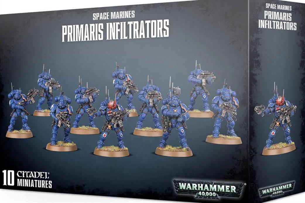 Games Workshop 28mm 48-97 Space Marines Primaris Infiltrators