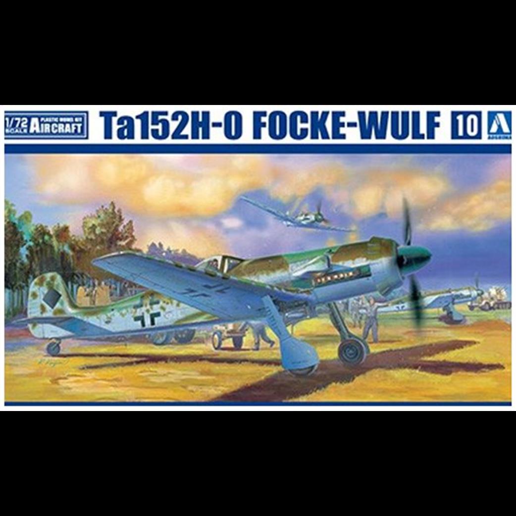 Aoshima 1/72 06603 Ta152H-0 Focke Wulf Escort Fighter Kit