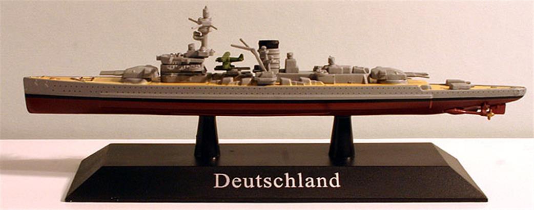 Altaya 1/1250 MAG KZ09 German  Panzerschiff Deutschland 1928-39