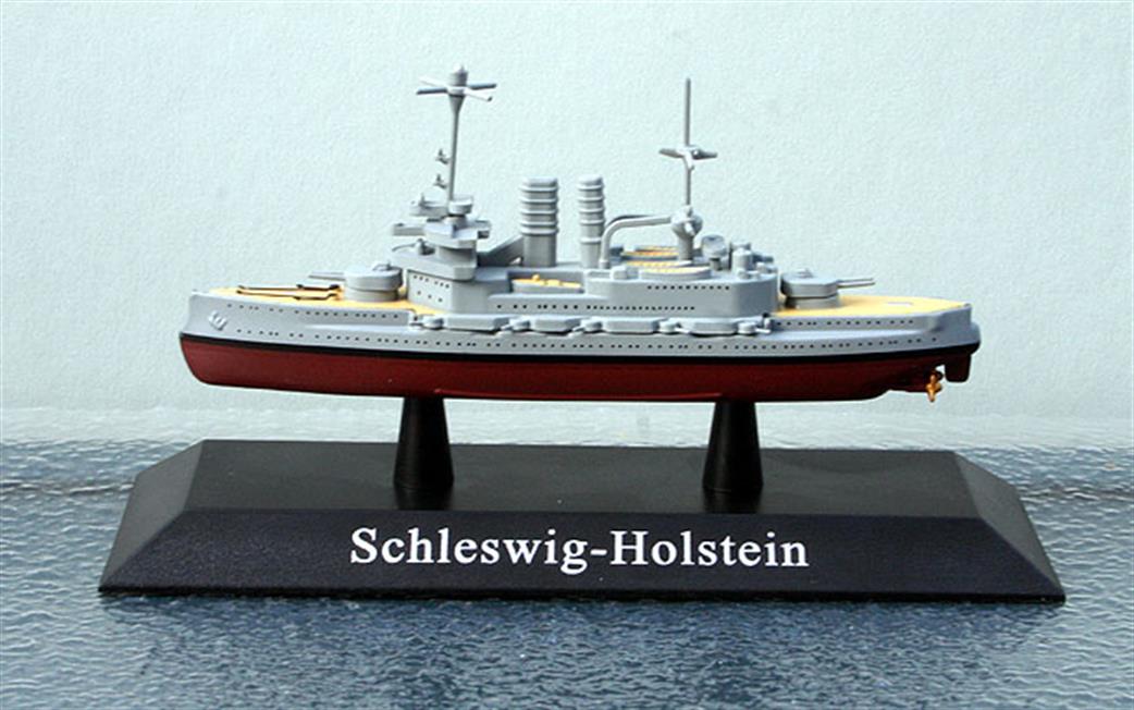 Altaya 1/1250 MAG KZ30 German Battleship Schleswig-Holstein 1908