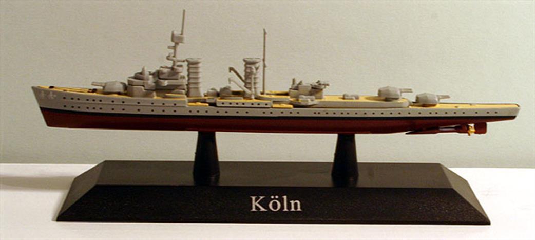 Altaya 1/1250 MAG KZ40 German Light Cruiser Koln 1928