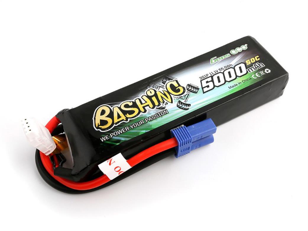 Bashing  OGC3S5000-50X90 11.1V 3S Lipo 50C Hard Case With XT90