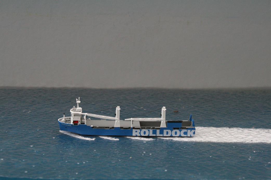 Rhenania 1/1250 RJ389 Rolldock Star, a veratile freighter and off-shore support ship