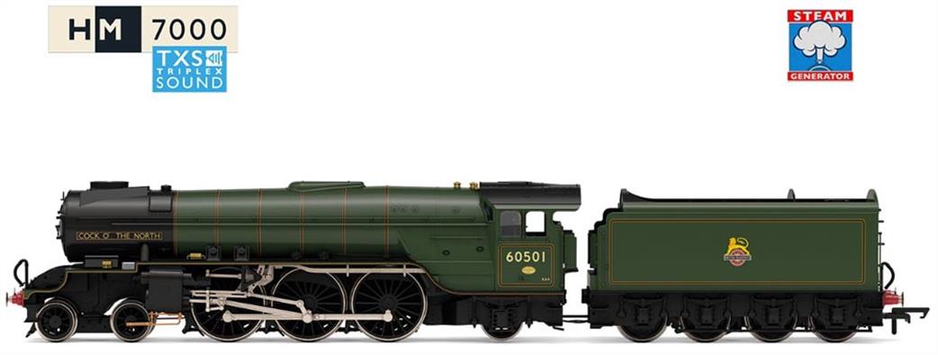 Hornby OO R30395SS BR Early Thompson A2-2 Cock O the North 60501 Steam Generator