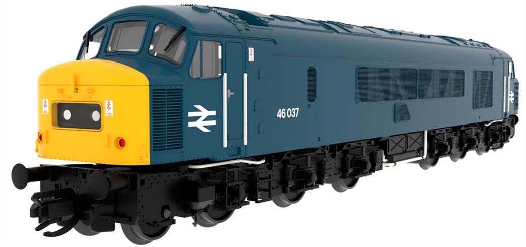Rapido Trains TT:120 823204 Class 46 46037 BR Blue With Domino Headcodes