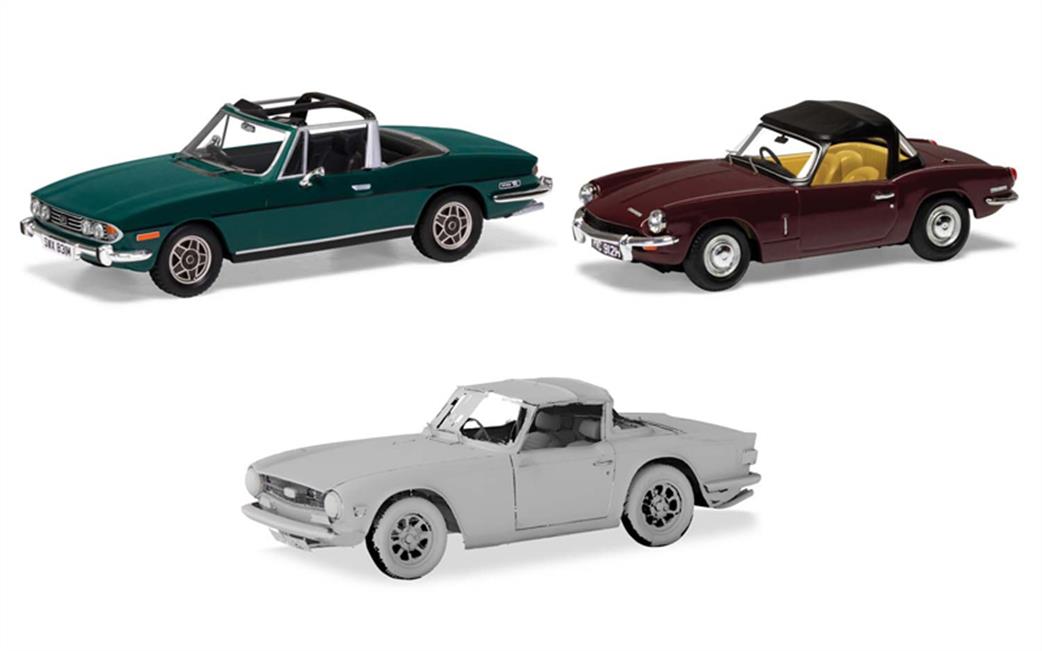 Corgi 1/43 TC00004 Vanguard Sporting Triumph collection Stag Spitfire TR6