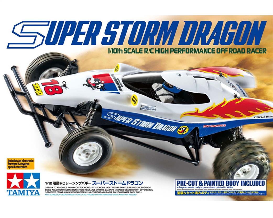 Tamiya 1/10 47438 Super Storm Dragon RC Car Kit