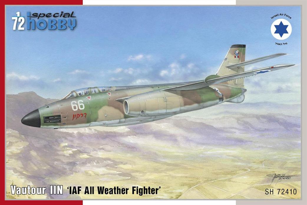 Special Hobby 1/72 72410 Vautor 11N IAF All Weather Fighter Plastic Kit