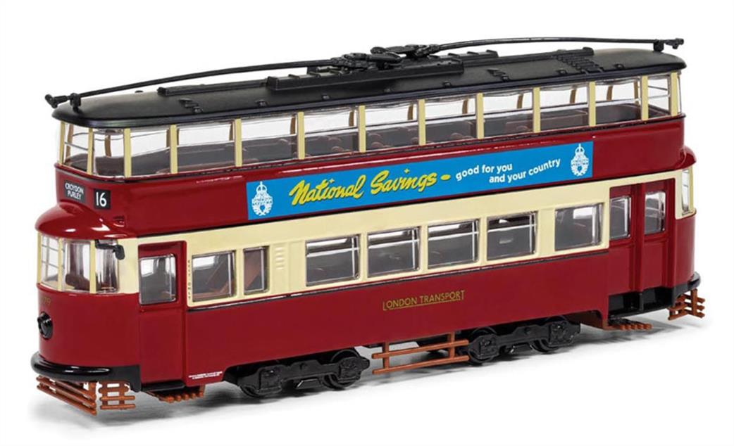 Corgi 1/76 OM40507 Feltham Tram London Transport 2079 Croydon 1951