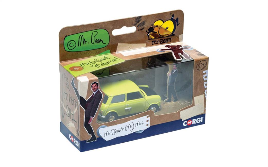 Corgi 1/36 CC82115 Mr Bean's Mini 30 Years of Mr Bean