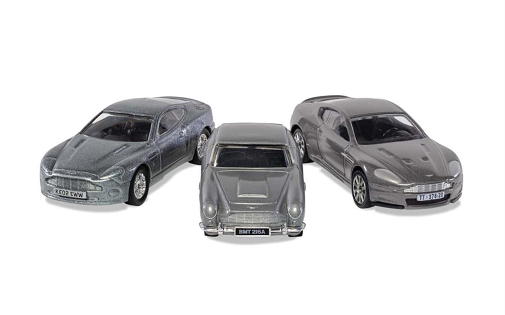 Corgi  TY99284 James Bond Aston Martin Collection V12 Vanquish, DB5, DBS