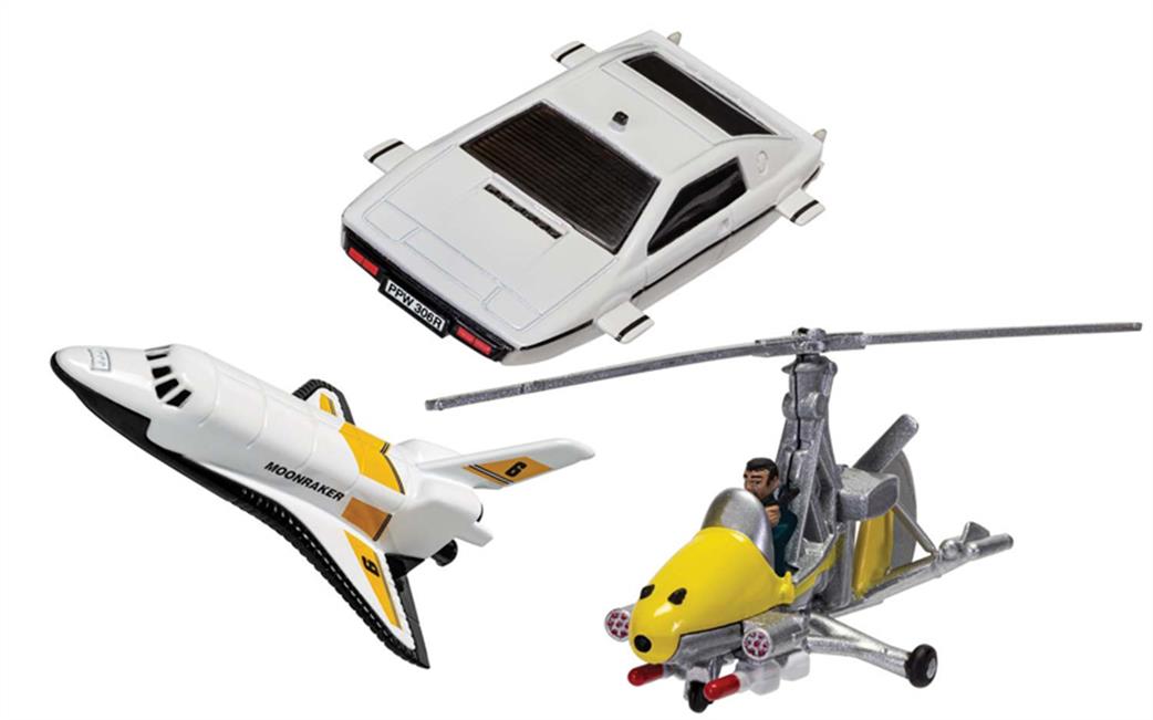 Corgi 1/43 TY99283 James Bond Collection Space Shuttle, Little Nellie, Lotus Esprit