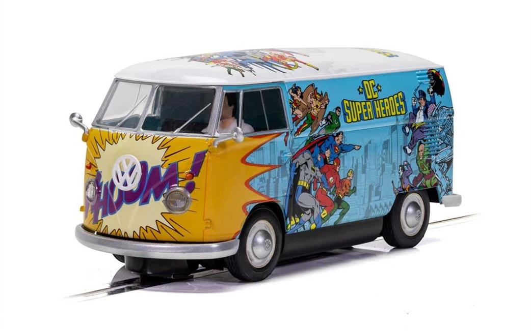 Scalextric  C3933 VW Panel Van T1b DC Comics Slot Car