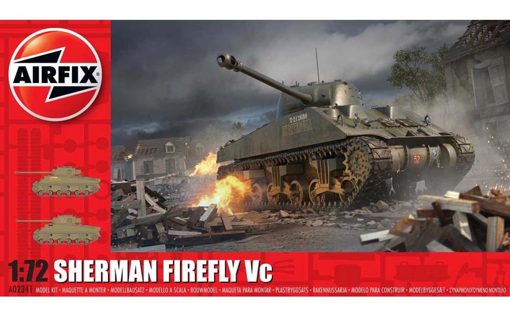 Airfix 1/72 A02341 Sherman Firefly Tank Kit