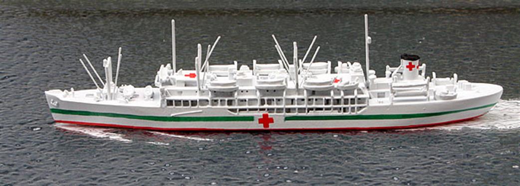 CM Models 1/1250 CM-P1104 USS Haven AH 12 hospital ship 1945