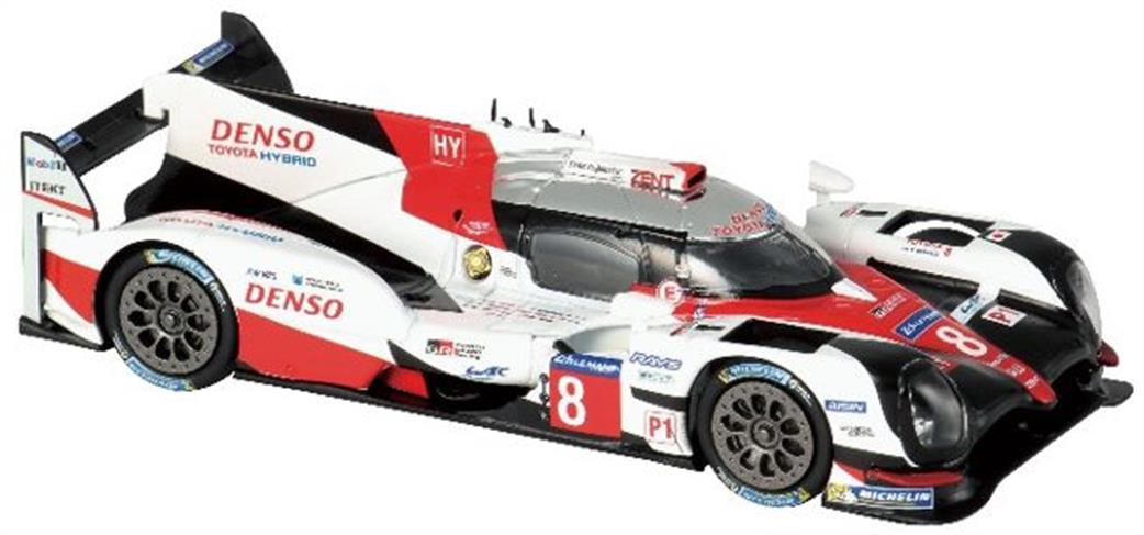 MAG 1/43 MAG PA41 Toyota TS050 HYBRID #8 GAZOO Racing 8th Le Mans 2017 Buemi/Davidson/Nakajima