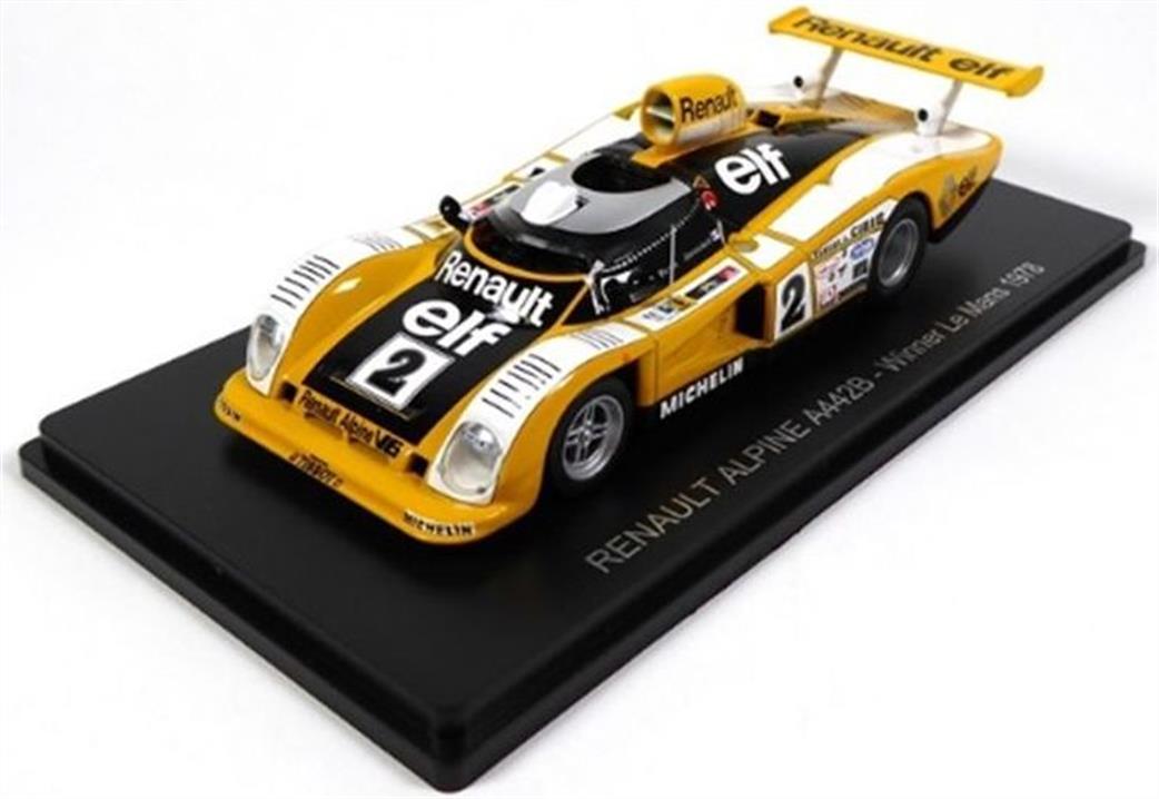 MAG 1/43 MAG MB08 Renault Alpine A442B 1978