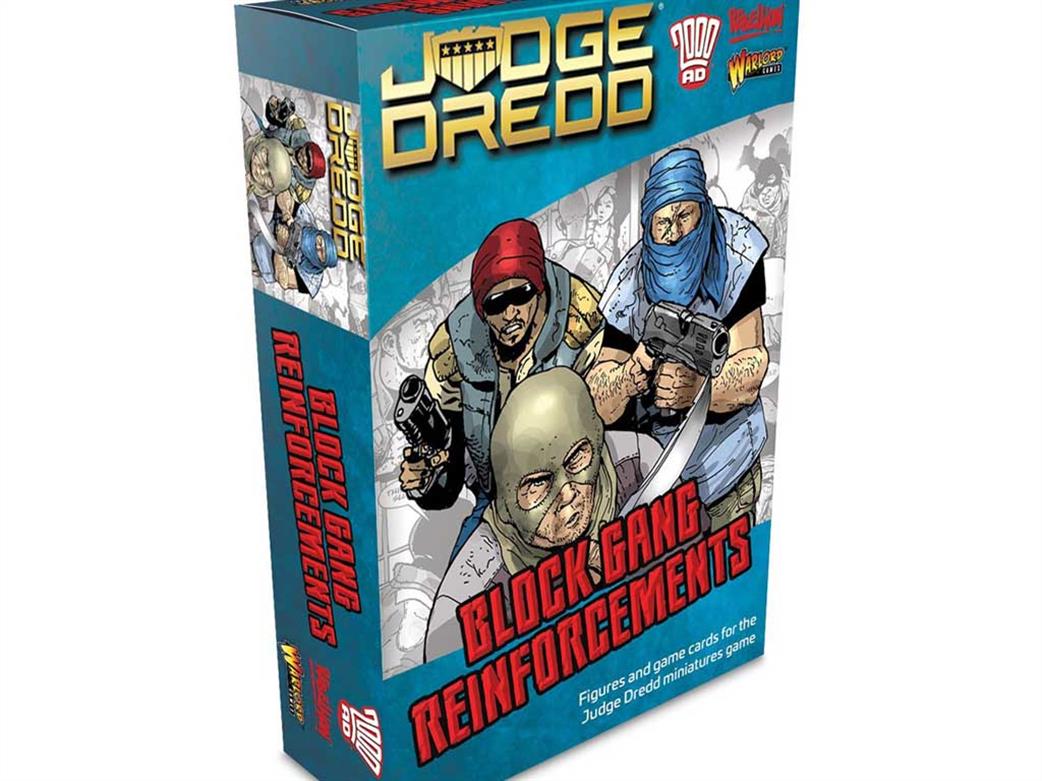 Warlord  653010206 Judge Dredd Block Gang Reinforcement Figure Set