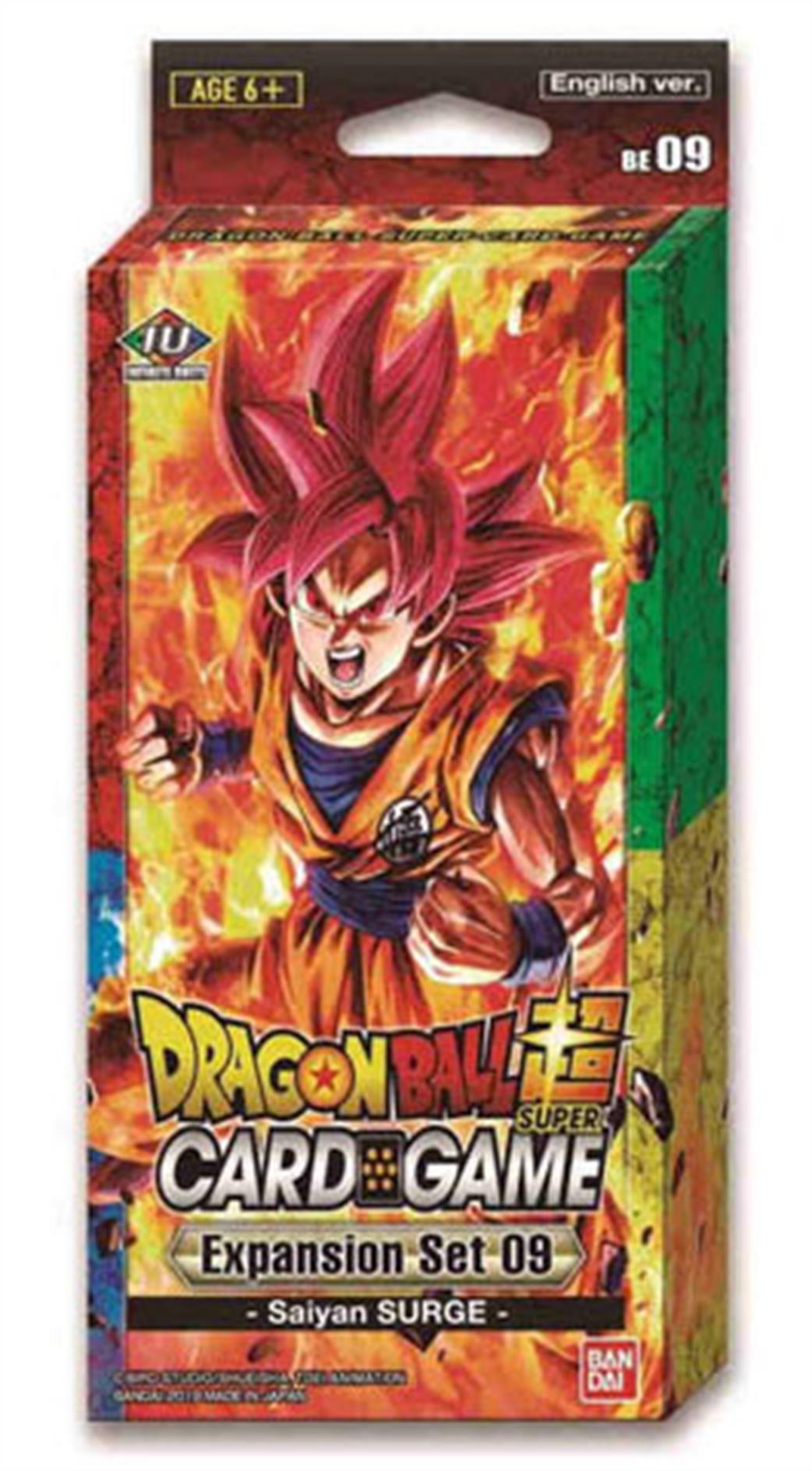 Bandai  BE09 Dragonball SCG Saiyan Surge Expansion Set