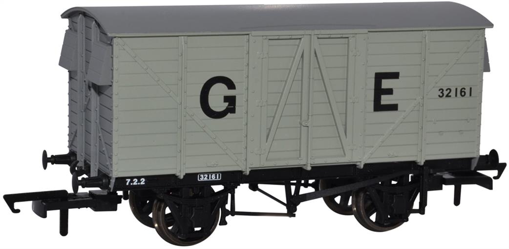 Oxford Rail OO OR76GEGV001 GER 10ton Ventilated Covered Box Van 321619 Great Eastern Railway Livery
