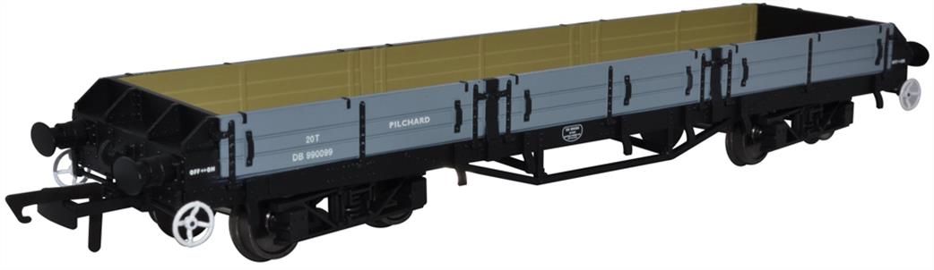 Oxford Rail OO OR76PIL001 BR DB990099 Pilchard Engineers 20ton Bogie Sleeper Wagon Pre-TOPS