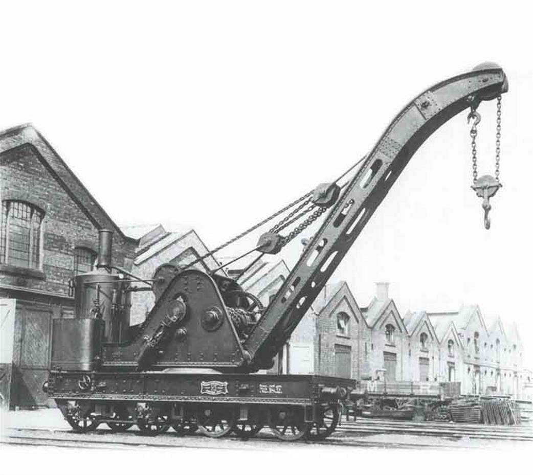 Oxford Rail OO OR76SCS1002 Cowans Sheldon 15ton Crane LMS 243 Wellingborough