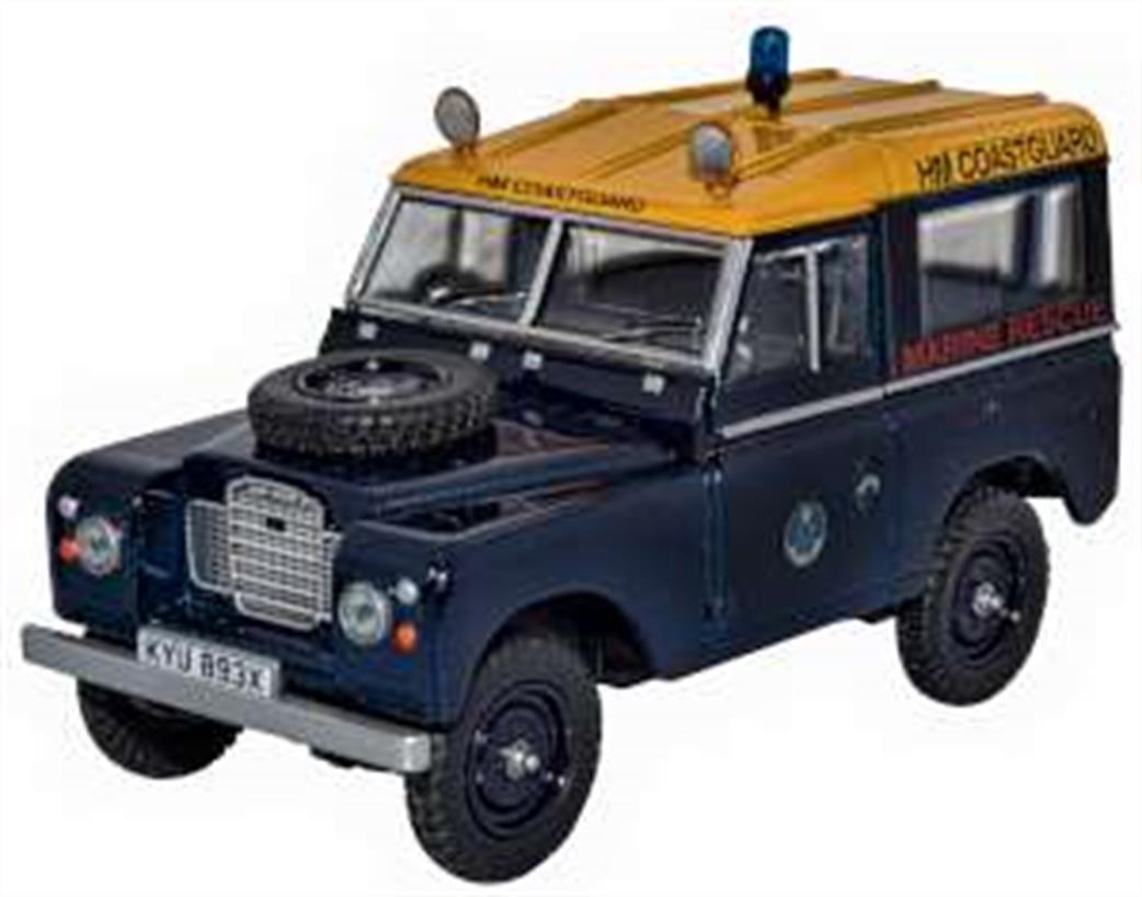 Oxford Diecast 1/43 43LR3S007 Land Rover Series III SWB Station Wagon HM Coastguard