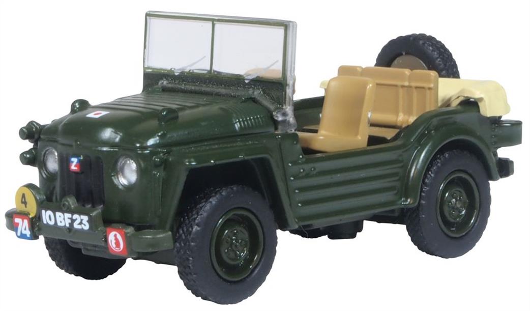 Oxford Diecast 1/76 76AC001 Austin Champ 4th RHAR 7th Arm Division Germany 1957