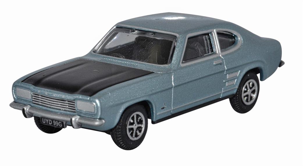 Oxford Diecast 1/76 76CP004 Ford Capri Mk1 Blue Mink