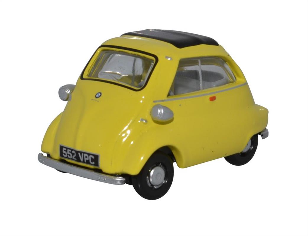 Oxford Diecast 1/76 76IS004 BMW Isetta Yellow