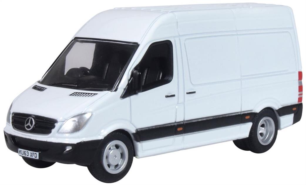 Oxford Diecast 1/76 76MSV004 Mercedes Sprinter Van White