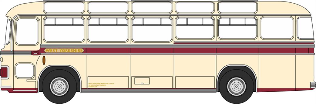 Oxford Diecast 1/76 76MW6006 Bristol MW6G West Yorkshire Bus Model