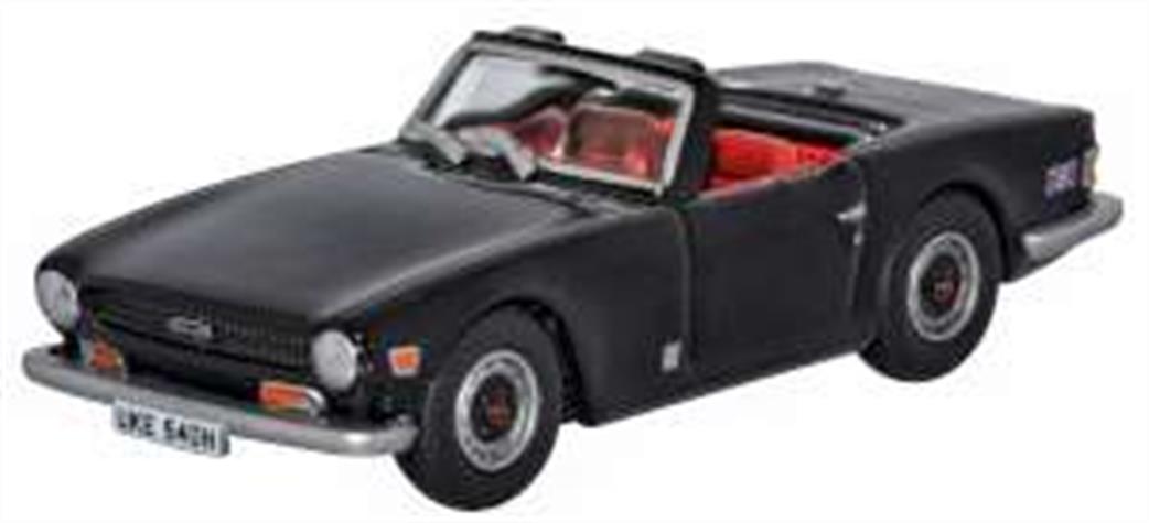 Oxford Diecast 1/76 76TR6004 Triumph TR6 Black