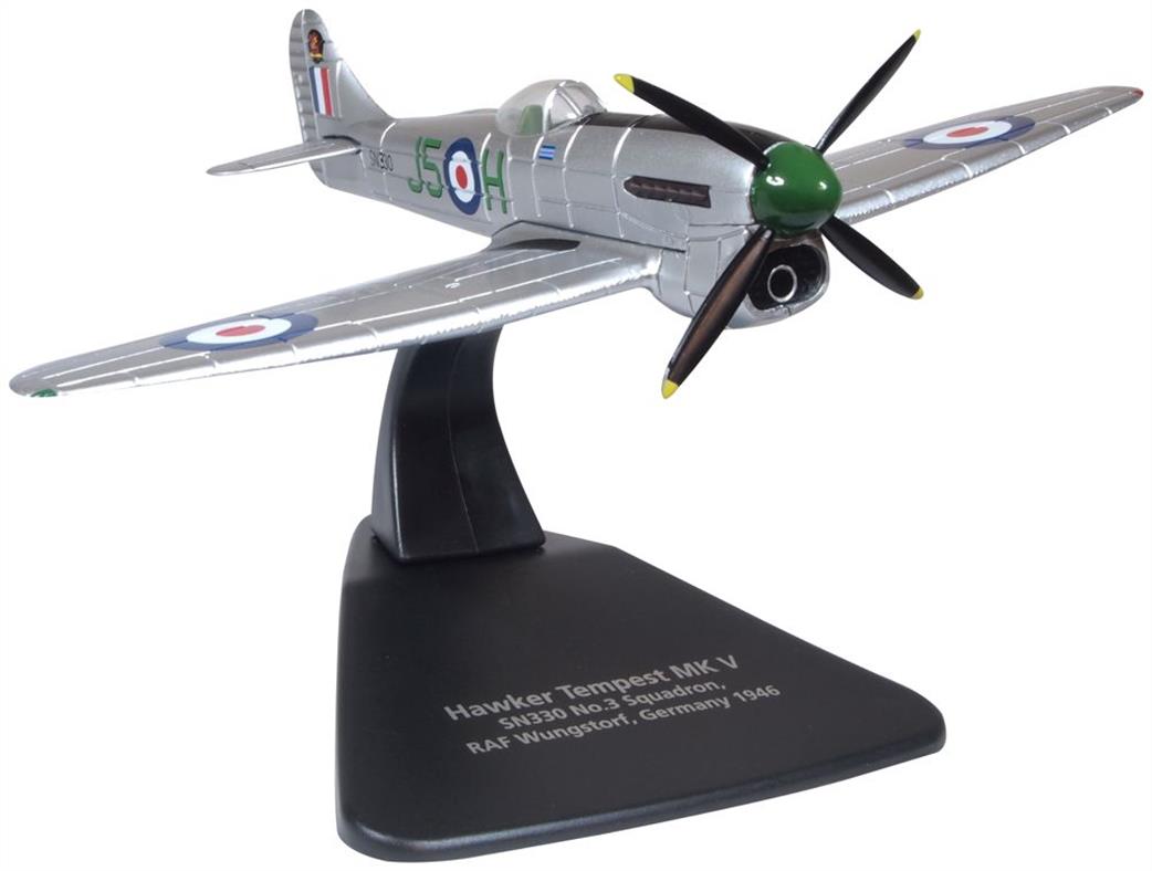 Oxford Diecast 1/72 AC103 Hawker Tempest MkV RAF SN330 3 Sqn