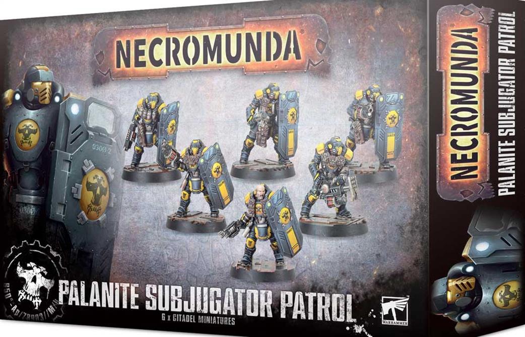 Games Workshop 28mm 300-46 Necromunda: Palanite Subjugator Patrol Gang