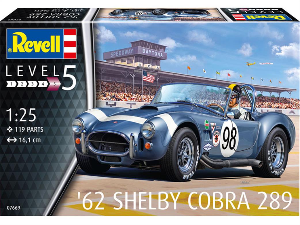 Revell 1/25 07669 AC Cobra 289 Car Kit