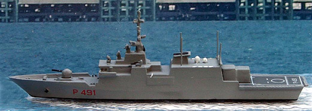 Rhenania 1/1250 TF013B Comandante Borsini P491 Patrol Ship Italy 2002