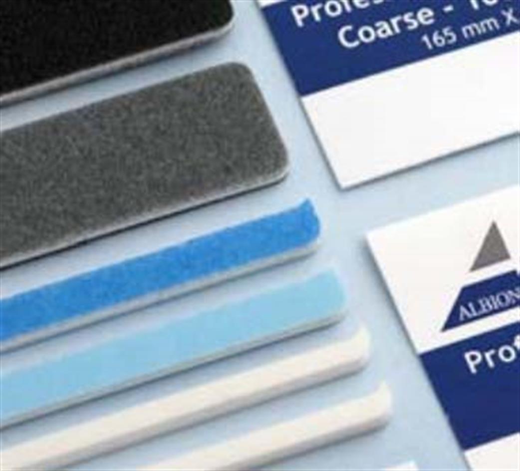 Albion Alloys  143 Sanding Files Fine 3mm Wide 240/320