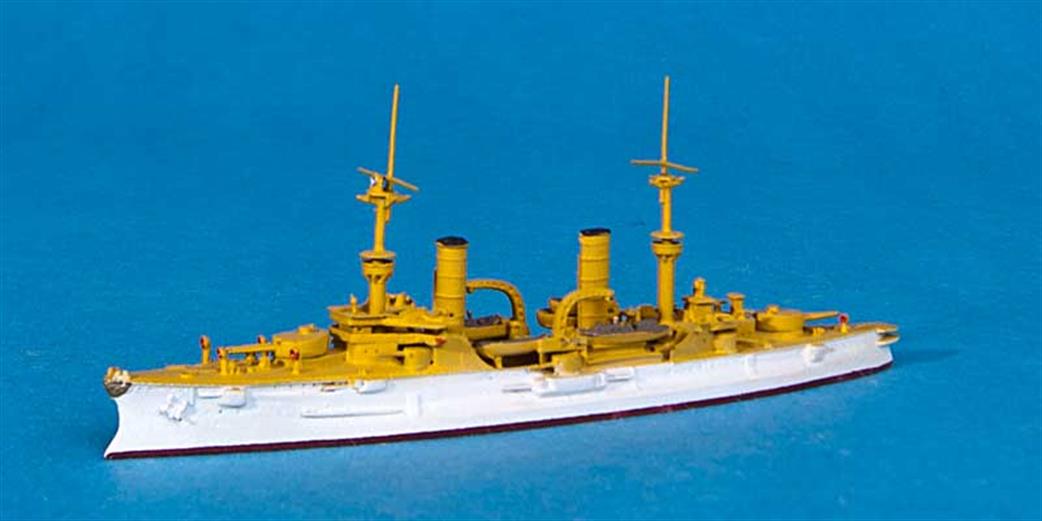 Navis Neptun 1/1250 35N SMS Fuerst Bismarck German protected cruiser 1905